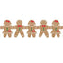 Gingerbread Felt Garland