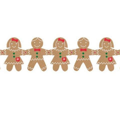 Gingerbread Felt Garland