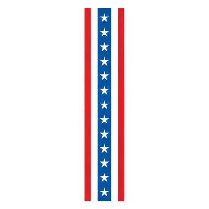 Stars & Stripes Fabric Column Bunting | PartyGlowz