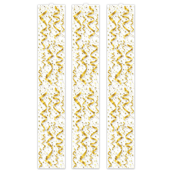 Gold Swirl Party Panels