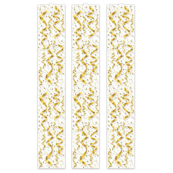 Gold Swirl Party Panels