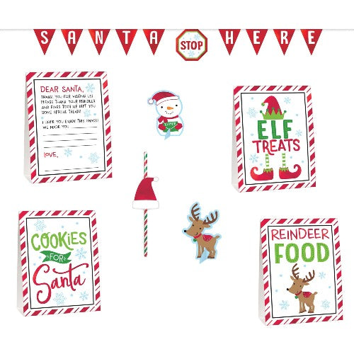 Stop Here Santa! Decorating Kit