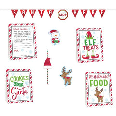 Stop Here Santa! Decorating Kit