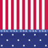 Patriotic Theme Stars And Stripes Beverage Napkins | PartyGlowz