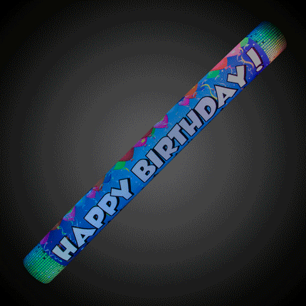 LED Light Up 16 Inch Happy Birthday Foam Stick Baton