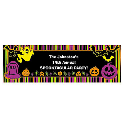 Iconic Halloween Custom Banner - Medium