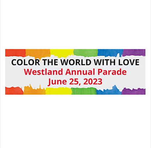 Personalized Rainbow Banner - Medium