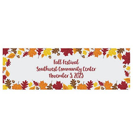 Fall Custom Banner - Large