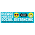 Practice Social Distancing Custom Banner - Large