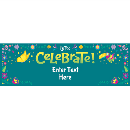 Personalized Enchanted Party Banner - Medium