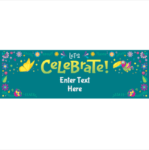 Personalized Enchanted Party Banner - Medium
