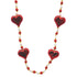 Red Heart With Pearl Necklace