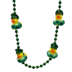 42" Military Rubber Duck Mardi Gras Beads