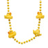 42" Yellow Rubber Duck Mardi Gras Beads