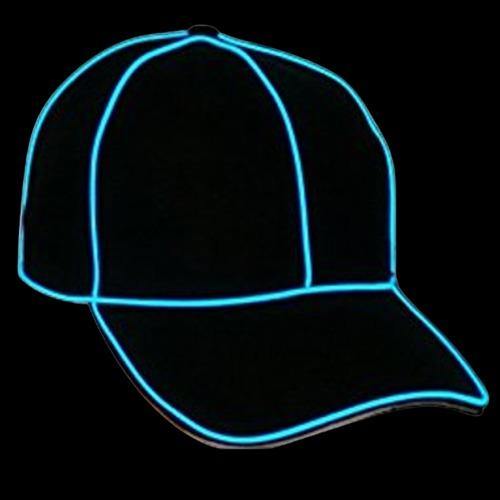Electro Luminescent Baseball Hat