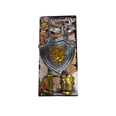 4 Piece Pirate Sword Set