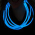 22 Inch Premium Jumbo Aqua Glow Sticks Necklaces