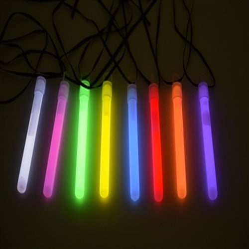 4 Inch Premium Glow Sticks With Lanyards - Pack of 25