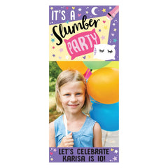 Slumber Party Photo Door Custom Banner