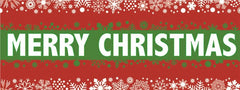 Merry Christmas Banner Decoration