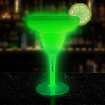 10 Oz Glow In The Dark Margarita Glass