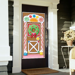 Gingerbread House Door Cover