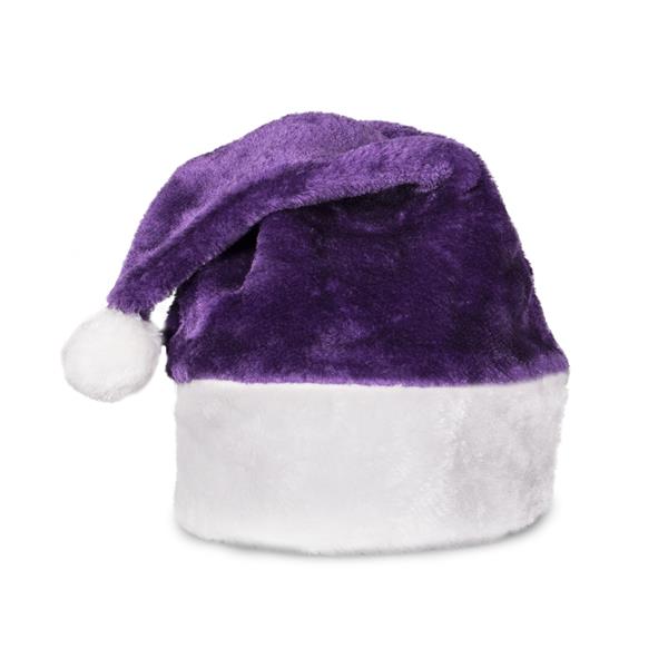 Purple Santa Plush Hat