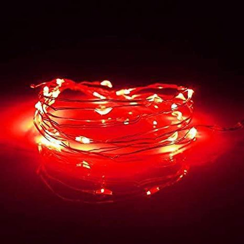 39 Inch Red Fairy Light - (Coin Cell Operated)