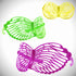 Neon Butterfly Masks