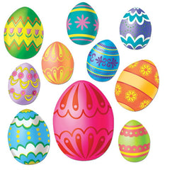 Easter Egg Cutouts