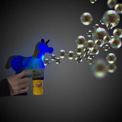 Magical LED Light up Unicorn Bubble Gun
