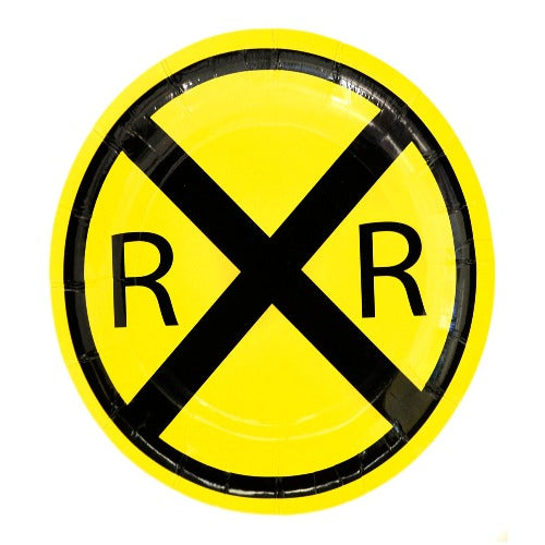 7 Railroad Dessert Plates