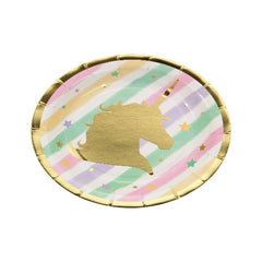 Rainbow Unicorn Cake Dessert Plates