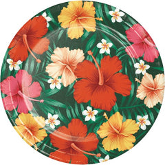 Aloha Hawaiian Party Dinner Plates