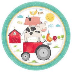 Farm Animal Dinner Plates