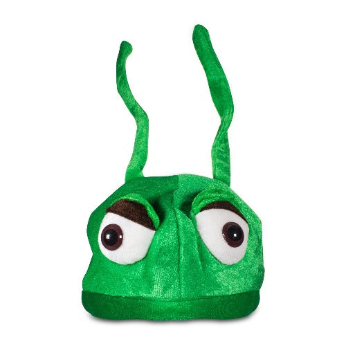Green Alien Antenna Hat