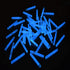 1.5 Inch Aqua Mini Glow Sticks - Pack of 50