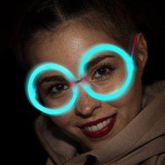 Round Glow Eyeglasses - Aqua