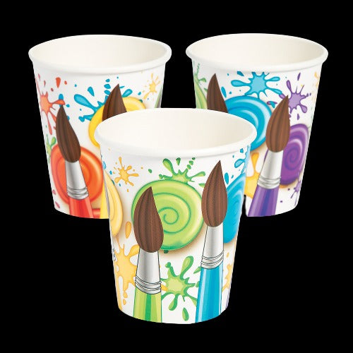 9 Oz Little Artist Party Beverage Cups