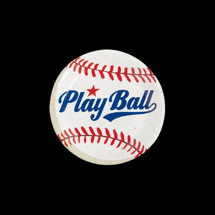 Baseball Dessert Paper Plates