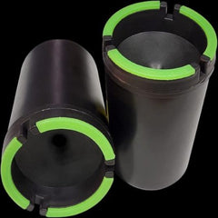 Glow in The Dark Cup Style Jumbo Cigarette Ashtray Black