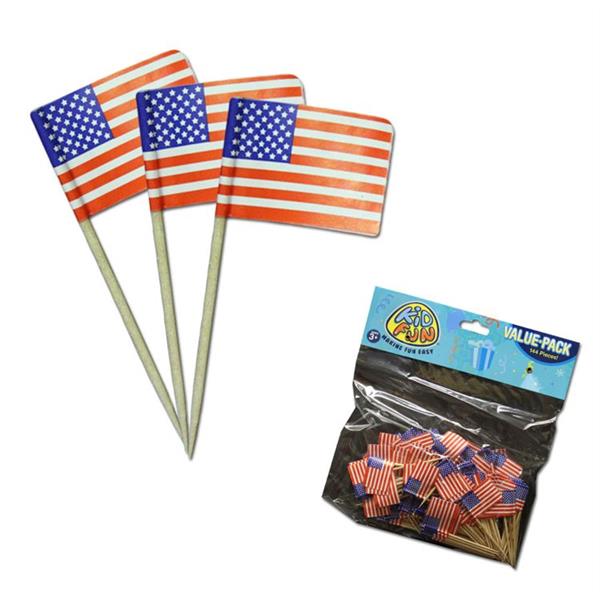 USA Flag Garnish Picks