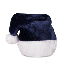 Blue Santa Plush Hat