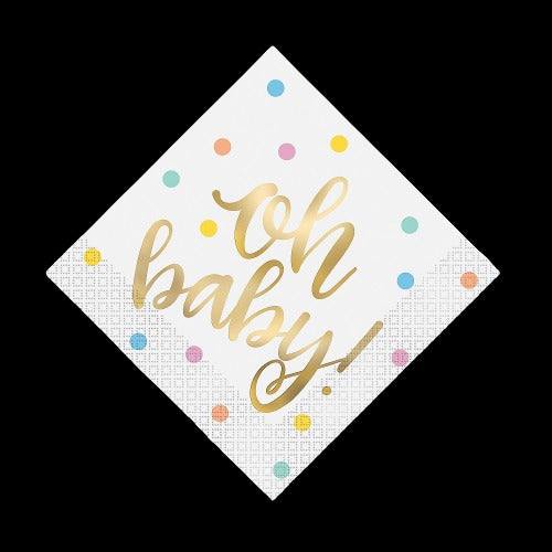 Oh Baby Luncheon Napkins