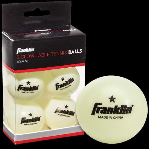 Glow in The Dark Table Tennis Balls