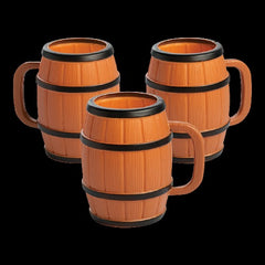 16 Oz Barrel Mugs