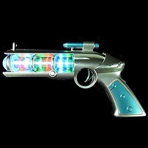 Kids Light Up Barrel Toy Gun with LED Lights & Sound