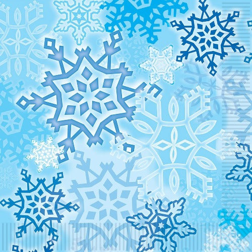 Snowflake Lunch Napkins