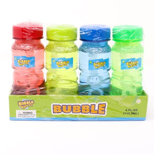 Bubble Solution 4 Oz 4 Pack