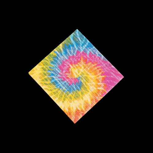 Beach Bum Tie-Dye Beverage Napkins